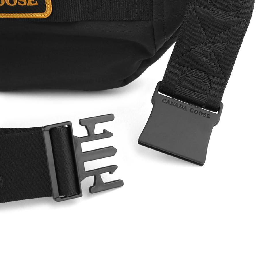 並行輸入 カナダグース ウエストバッグ ボディバッグ CANADA GOOSE ウェスト パック ボディバッグ 8833U 61ユニセックス ブラック 黒 | CANADA GOOSE | 08