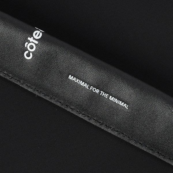 並行輸入 コートエシエル ショルダーバッグ cote&ciel イン エル スリーク 28908ユニセックス ブラック 黒 | Cote&Ciel | 08