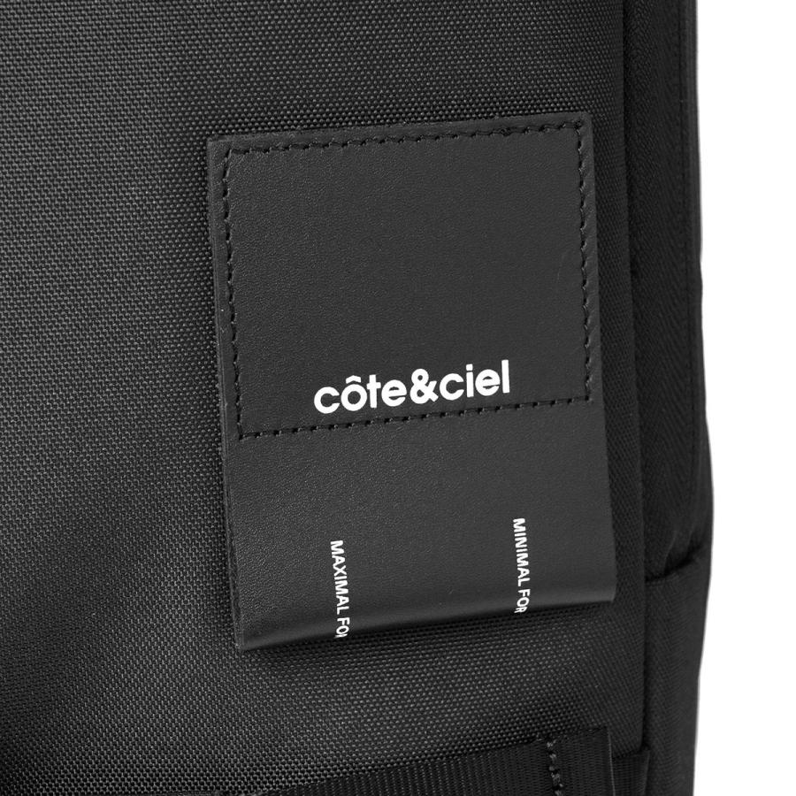 並行輸入 コートエシエル リュックサック cote&ciel ユーコン 28966ユニセックス ブラック 黒 | Cote&Ciel | 08