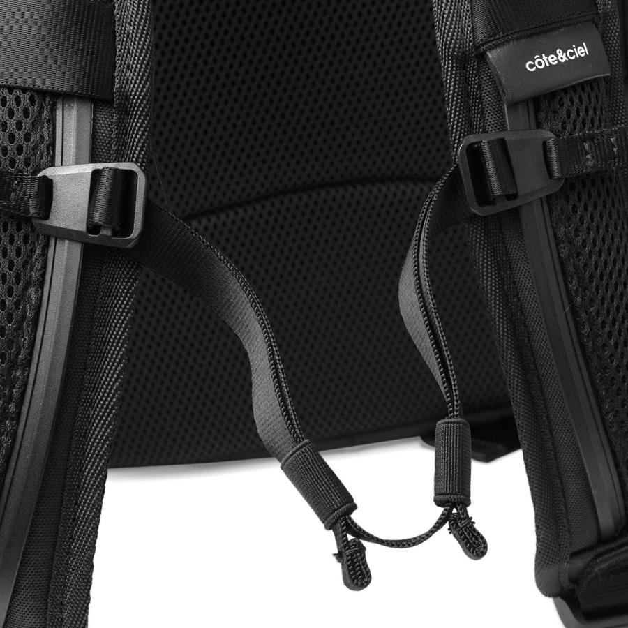 並行輸入 コートエシエル リュックサック cote&ciel イザール 28974ユニセックス ブラック 黒 | Cote&Ciel | 08