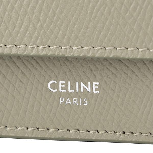 CELINE（セリーヌ） 並行輸入 3つ折り財布 グレインドカーフスキン