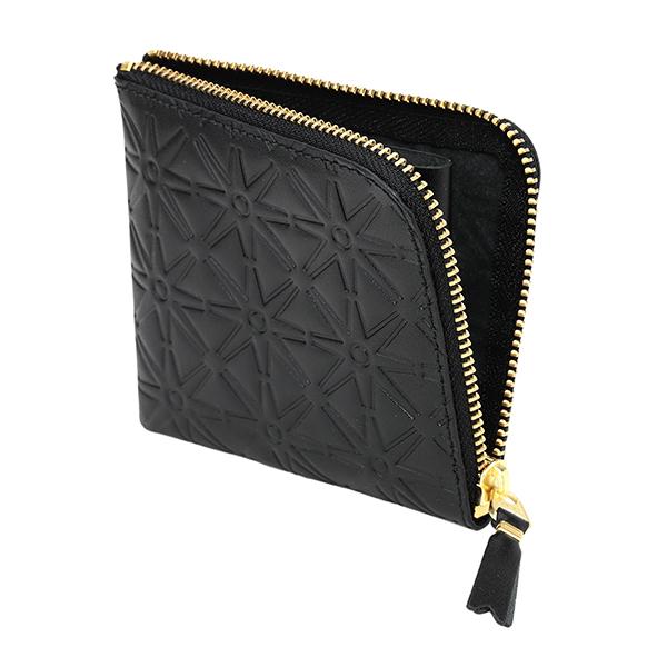 並行輸入 コムデギャルソン コインケース COMME des GARCONS エンボスドライン SA310E BLACKユニセックス ブラック 黒 | COMME des GARCONS | 03