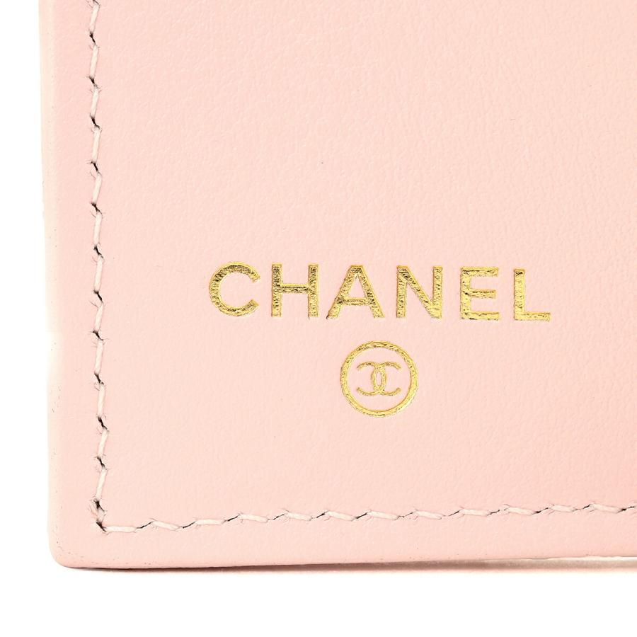 CHANEL 並行輸入 シャネル 3つ折り財布 キャビアスキン AP0230 B10738