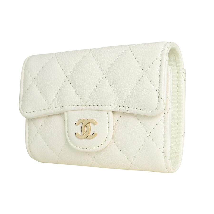 並行輸入 シャネル キーケース CHANEL キャビアスキン CHANEL KEY CASEレディース ホワイト 白 | CHANEL | 03