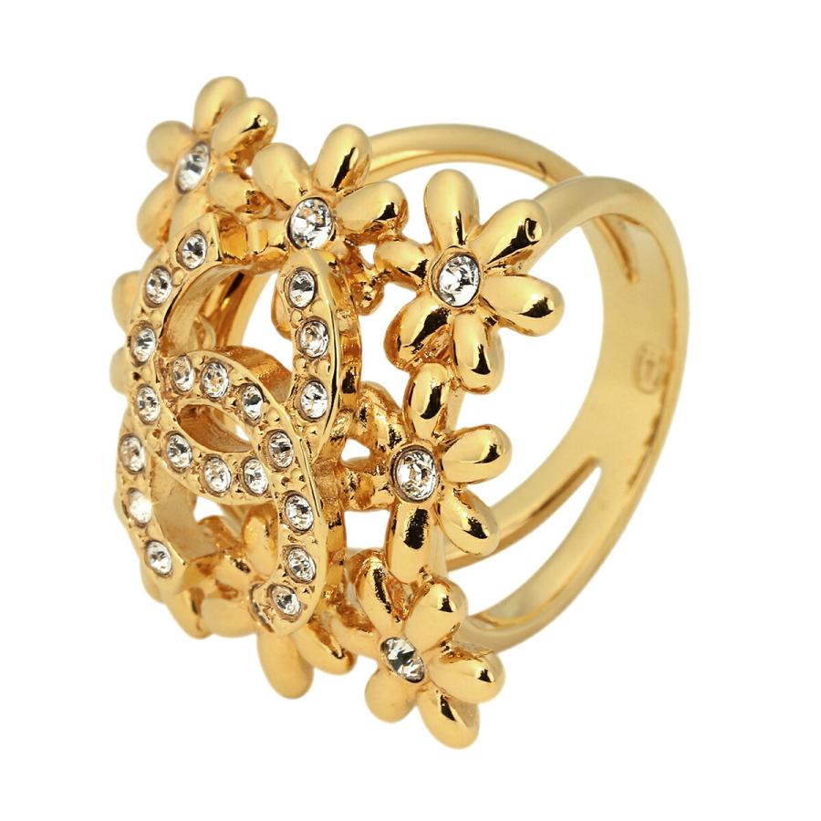 【CHANEL】リング 指輪 ココマーク フラワー CHANEL シャネル リング フラワー ココマーク RING : ブランド