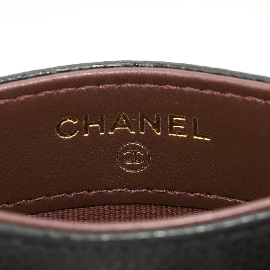 並行輸入 シャネル カードケース CHANEL キャビアスキン CHANEL CARD CASEレディース ブラック 黒 | CHANEL | 06