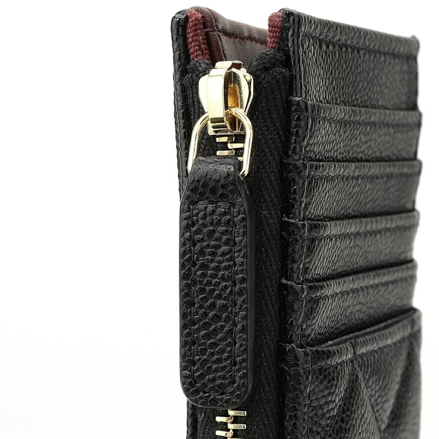 並行輸入 シャネル コインケース CHANEL キャビアスキン CHANEL CARD COIN CASEレディース ブラック 黒 | CHANEL | 06