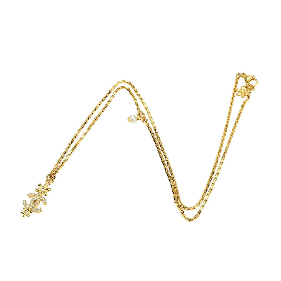 並行輸入 シャネル ネックレス CHANEL フラワー ココマーク CHANEL NECKLACEレディース ゴールド 金 | CHANEL | 03