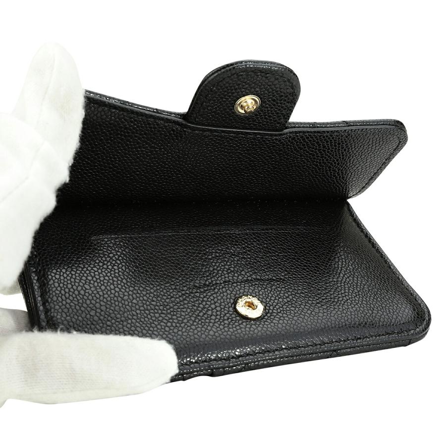 並行輸入 シャネル コインケース CHANEL キャビアスキン CHANEL CARD COIN CASEレディース ブラック 黒 | CHANEL | 05