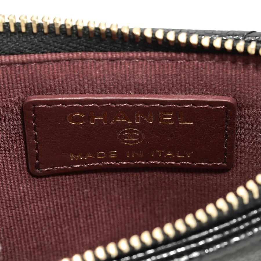 並行輸入 シャネル コインケース CHANEL キャビアスキン CHANEL CARD COIN CASEレディース ブラック 黒 | CHANEL | 08