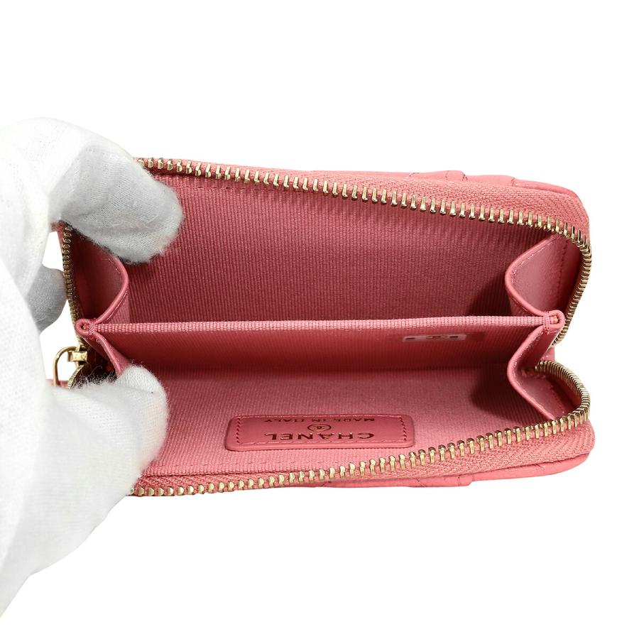 並行輸入 シャネル コインケース CHANEL キャビアスキン CHANEL CARD COIN CASEレディース ピンク | CHANEL | 04