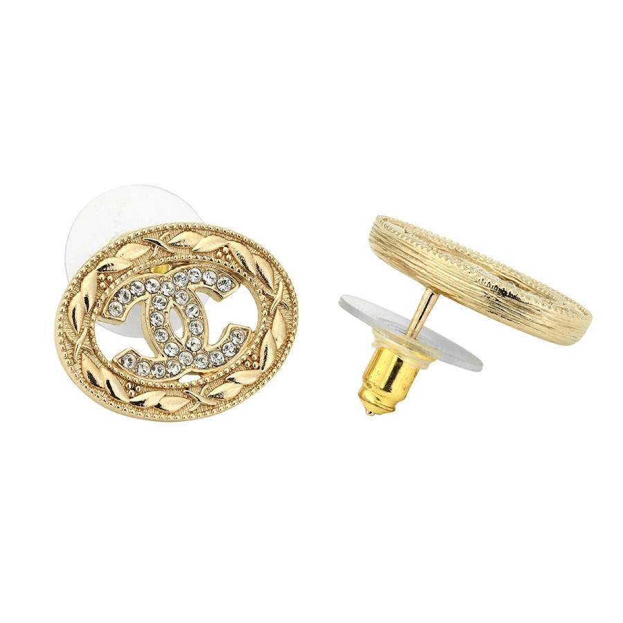 CHANEL（シャネル） 並行輸入 ピアス ドームボタン CHANEL PIERCE