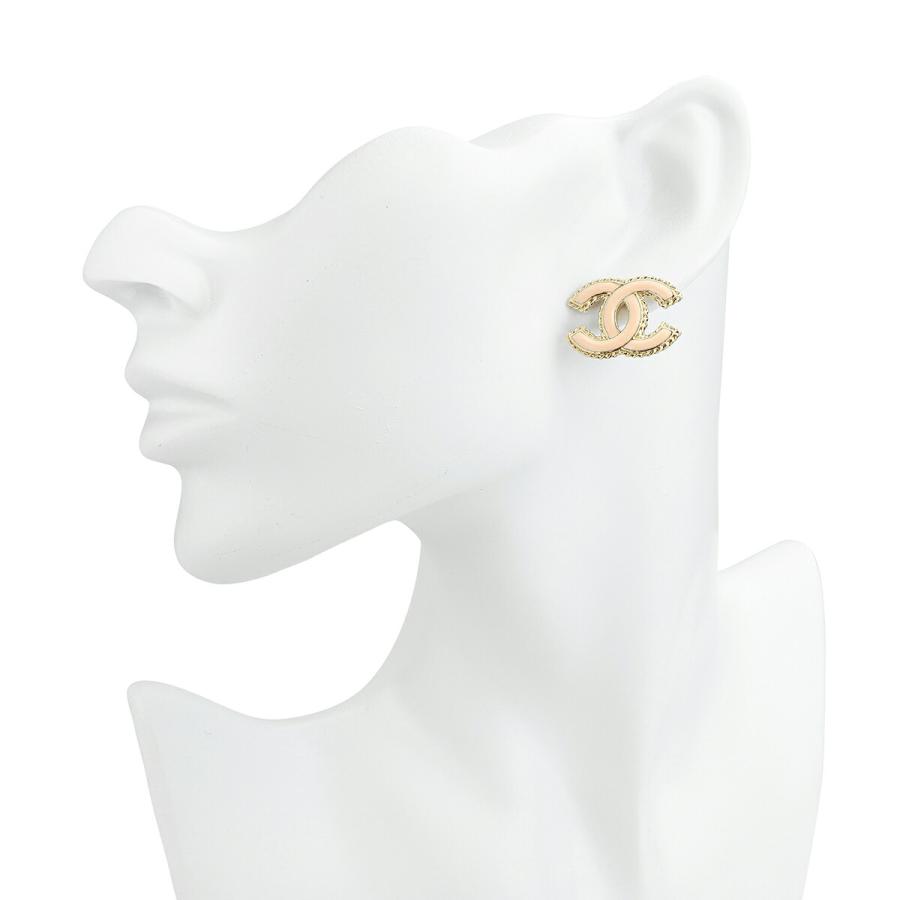 【美品】CHANEL シャネル 2023年製 ココマーク ピアス ゴールド CHANEL 並行輸入 シャネル ピアス ココマーク PIERCEレディース