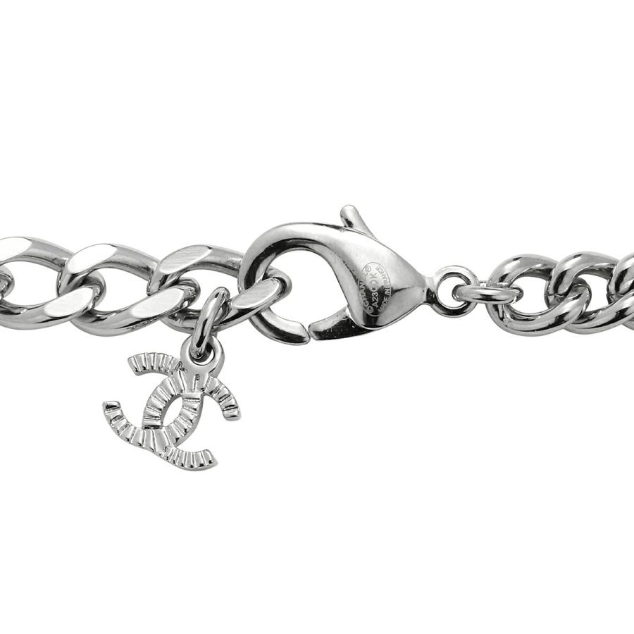 並行輸入 シャネル ネックレス CHANEL ココマーク ABC047 B14709 NS686レディース シルバー 銀 ブラック 黒 | CHANEL | 06