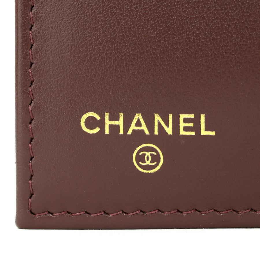 並行輸入 シャネル 2つ折り財布 CHANEL キャビアスキン FLAP MEDIUM WALLETレディース ブラック 黒 | CHANEL | 07