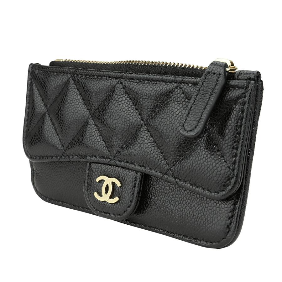 並行輸入 シャネル コインケース CHANEL キャビアスキン AP2570 B10583 C3906レディース ブラック 黒 | CHANEL | 03