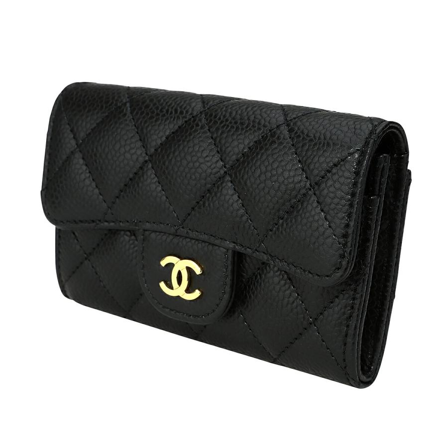 並行輸入 シャネル カードケース CHANEL キャビアスキン CHANEL