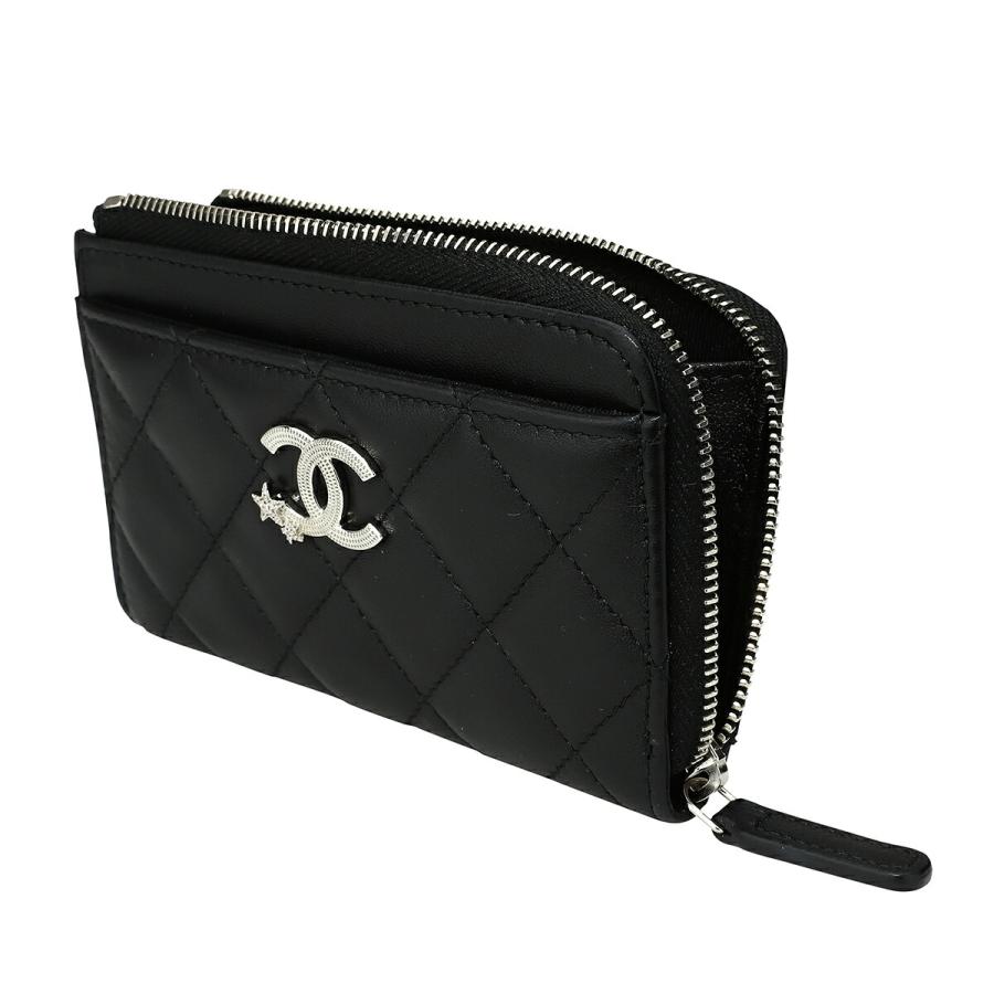 並行輸入 シャネル コインケース CHANEL ラムスキン CHANEL COIN CASEレディース ブラック 黒 | CHANEL | 03