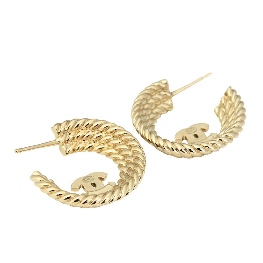 CHANEL（シャネル） 並行輸入 ピアス ココマーク CHANEL HOOP EARRINGS