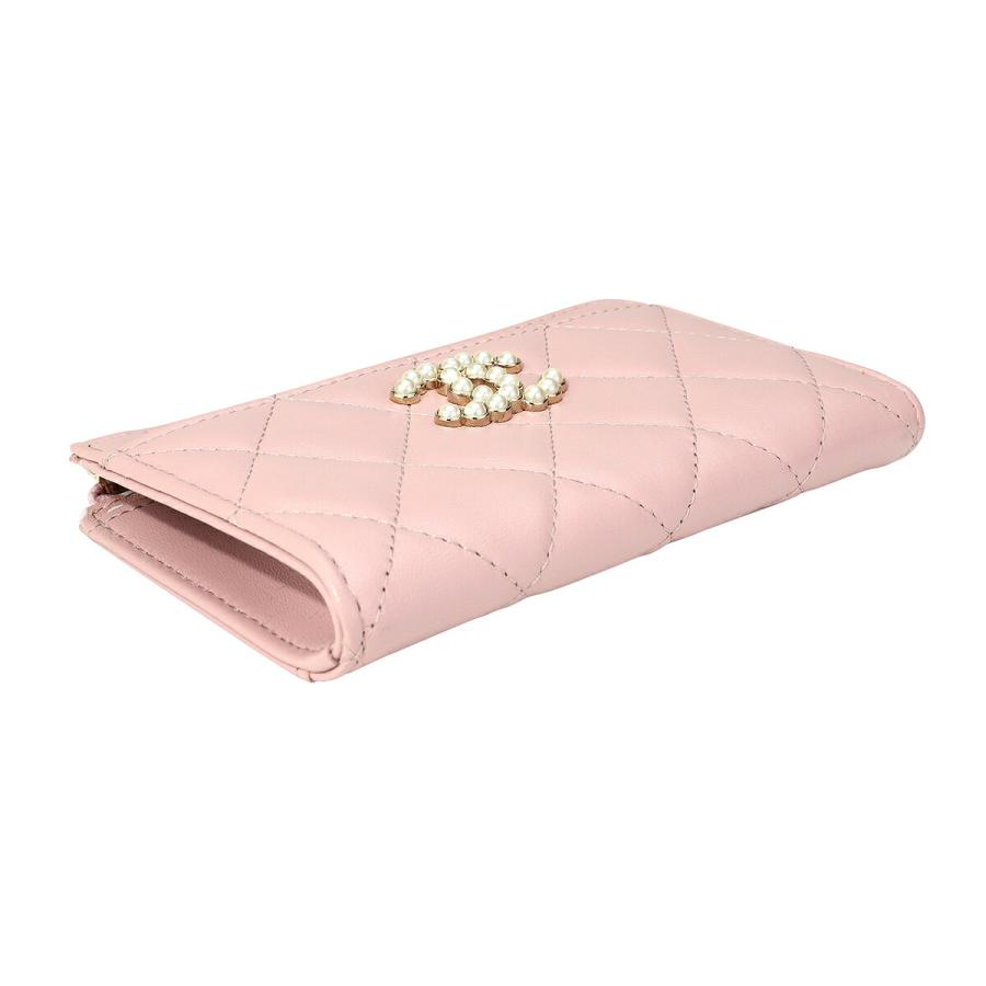 並行輸入 シャネル コインケース CHANEL ラムスキン&コスチュームパール CHANEL CARD COIN CASEレディース ピンク | CHANEL | 02