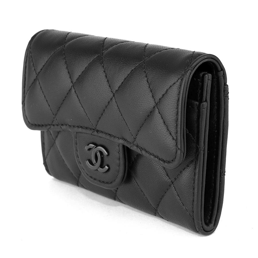 並行輸入 シャネル カードケース CHANEL フラップ カードケース CHANEL CARD CASEレディース ブラック 黒 | CHANEL | 03