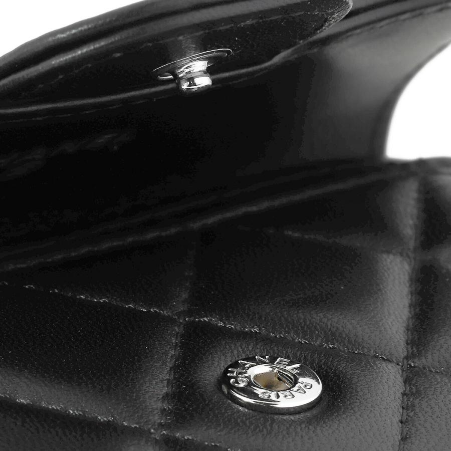 並行輸入 シャネル カードケース CHANEL フラップ カードケース CHANEL CARD CASEレディース ブラック 黒 | CHANEL | 06