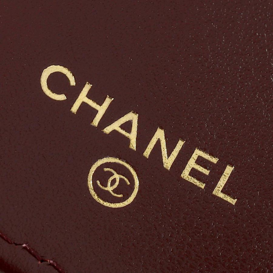 並行輸入 シャネル 3つ折り財布 CHANEL キャビアスキン CHANEL TRIFOLD WALLETレディース ブラック 黒 | CHANEL | 07