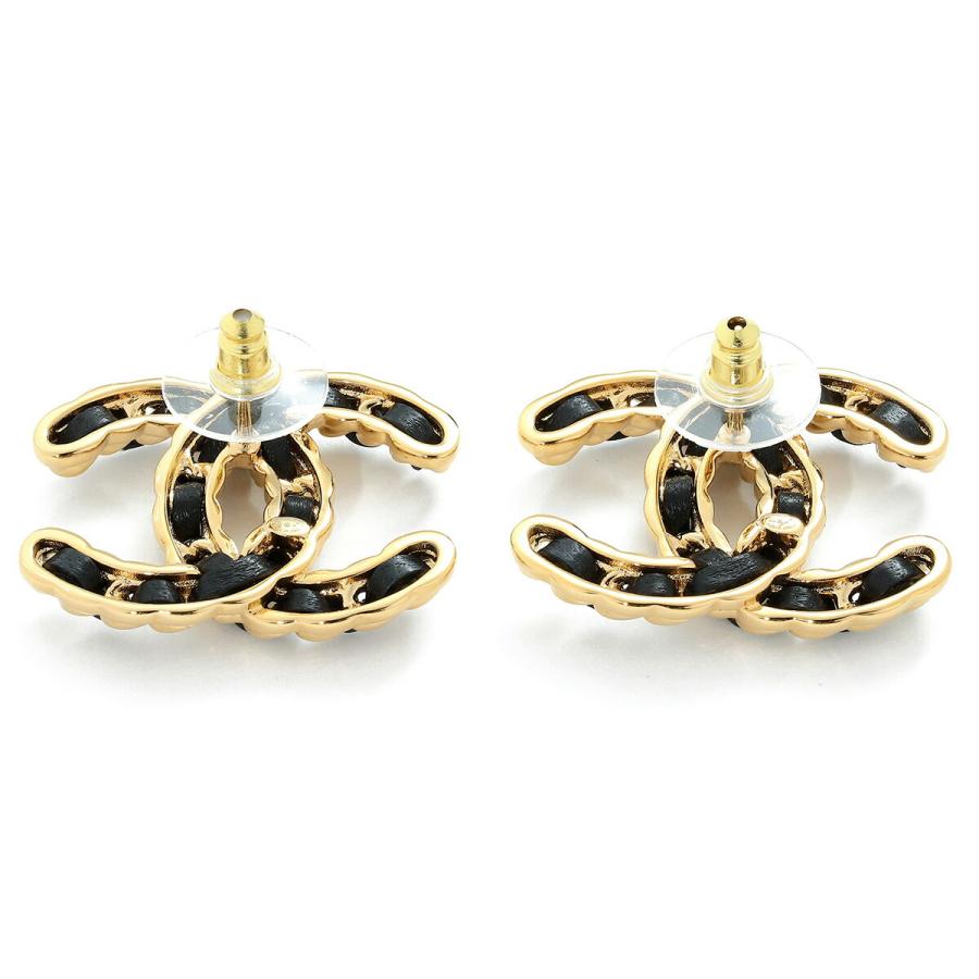 並行輸入 シャネル ピアス CHANEL ココマーク CHANEL PIERCEレディース ゴールド 金 ブラック 黒 | CHANEL | 02