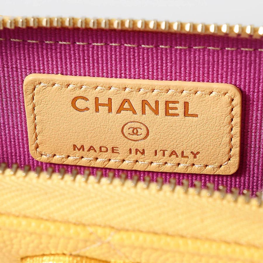 並行輸入 シャネル コインケース CHANEL キャビアスキン CHANEL COIN CASEレディース イエロー 黄 | CHANEL | 06