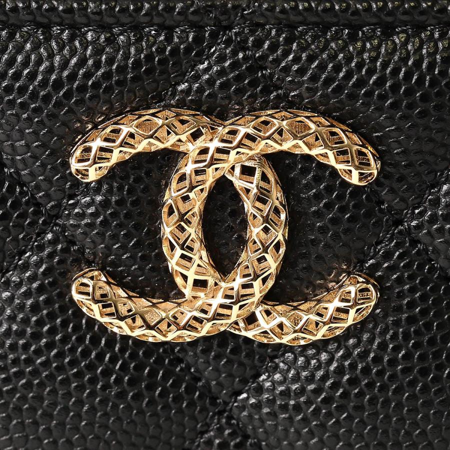 並行輸入 シャネル パスケース(定期入れ) キャビアスキン CARD CASE | CHANEL | 07