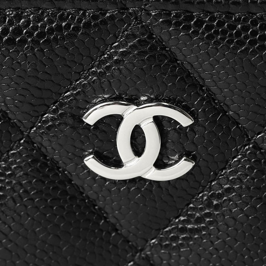 CHANEL 並行輸入 シャネル 長財布(ラウンドファスナー) キャビア