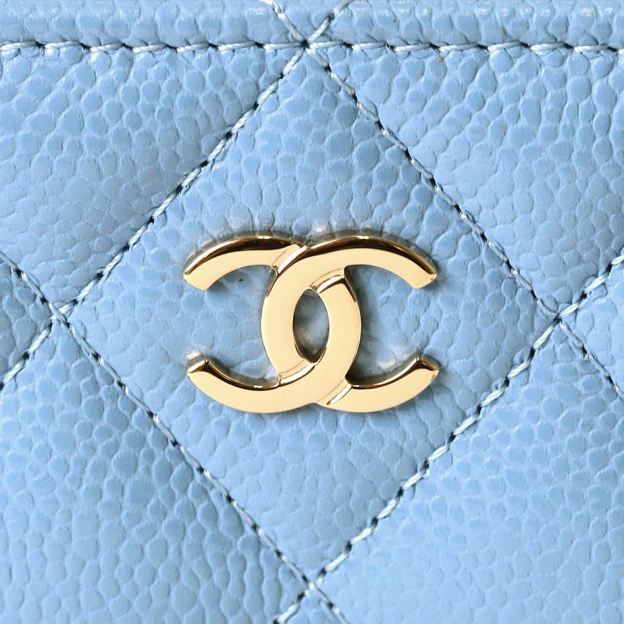 CHANEL 並行輸入 シャネル コインケース キャビアスキン CLASSIC ZIP