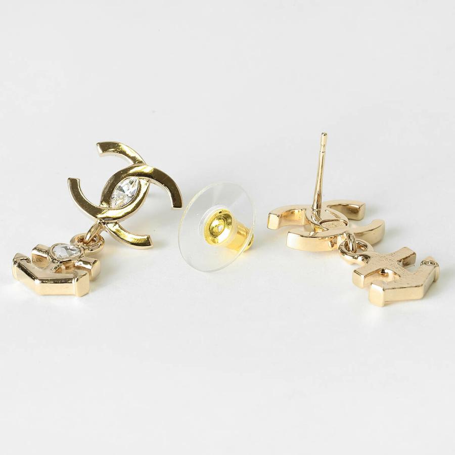 並行輸入 シャネル ピアス 2020 クルーズコレクション CHANEL A25C GP RHINESTONE GLD 19564 | CHANEL | 04