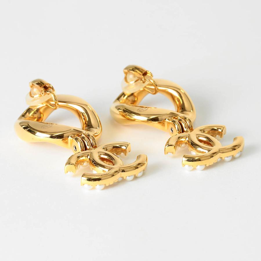 CHANEL 並行輸入 シャネル ピアス ココマーク B24A FAKE PEARL
