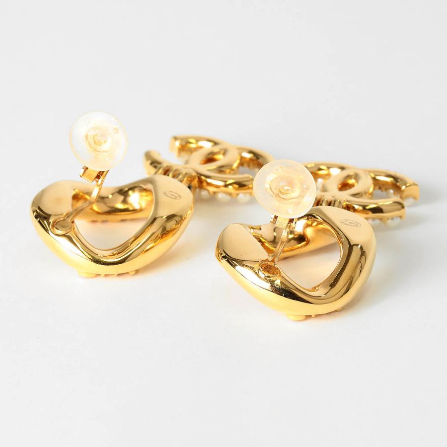 CHANEL 並行輸入 シャネル ピアス ココマーク B24A FAKE PEARL