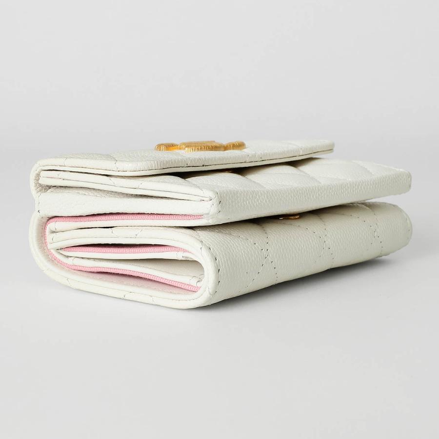 並行輸入 シャネル 3つ折り財布 キャビアスキン CHANEL SMALL WALLET H89E1NLE 19904 | CHANEL | 02