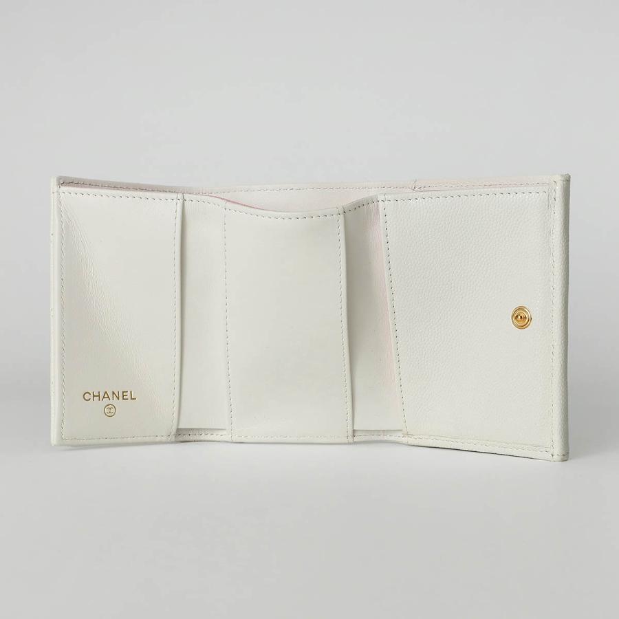 並行輸入 シャネル 3つ折り財布 キャビアスキン CHANEL SMALL WALLET H89E1NLE 19904 | CHANEL | 04