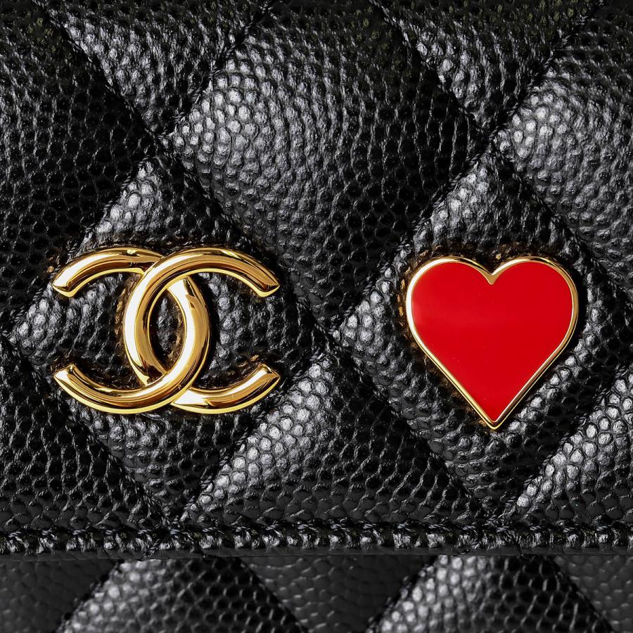 並行輸入 シャネル カードケース キャビアスキン CHANEL FRAGMENT CASE K69GP4AA 19909 | CHANEL | 05