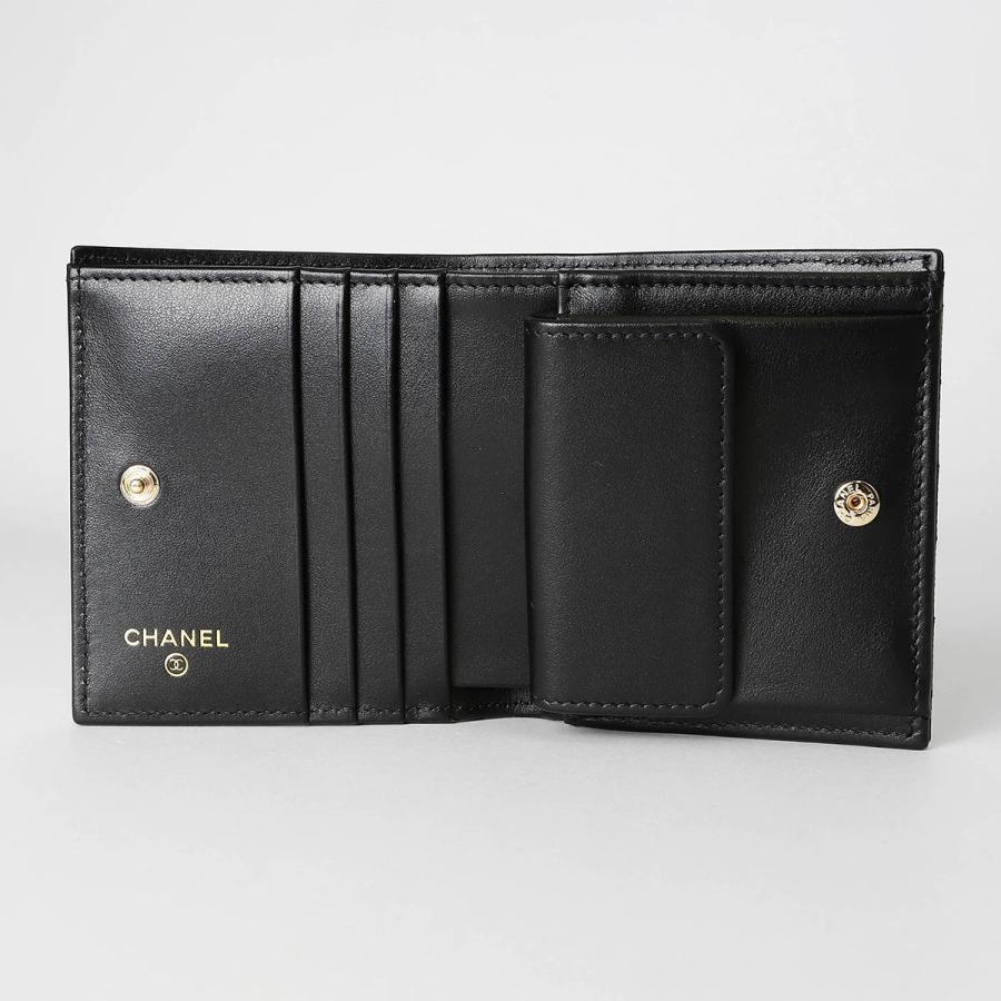CHANEL（シャネル） 並行輸入 2つ折り財布 キャビアスキン CHANEL