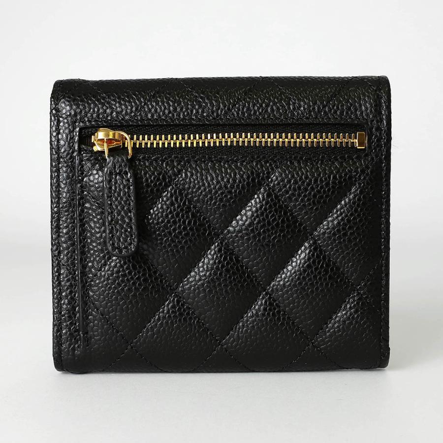 並行輸入 シャネル 2つ折り財布 キャビアスキン CHANEL COMPACT WALLET BK TA2NU926 20296 | CHANEL | 01