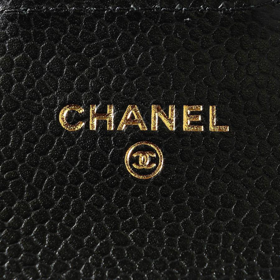 並行輸入 シャネル カードケース キャビアスキン CHANEL FRAGMENT CASE BK E0A7G8A7 20301 | CHANEL | 06