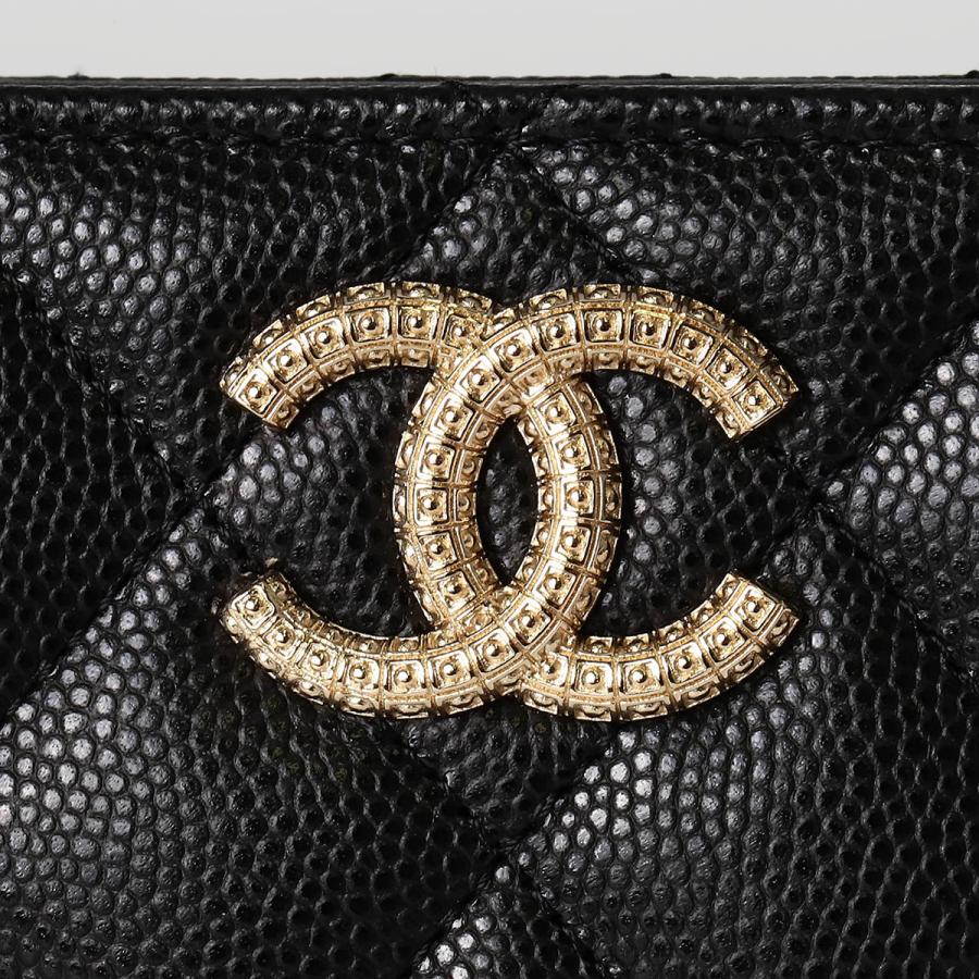 並行輸入 シャネル 2つ折り財布 キャビアスキン CHANEL SMALL WALLET BK AGTX0G58 21252 | CHANEL | 07