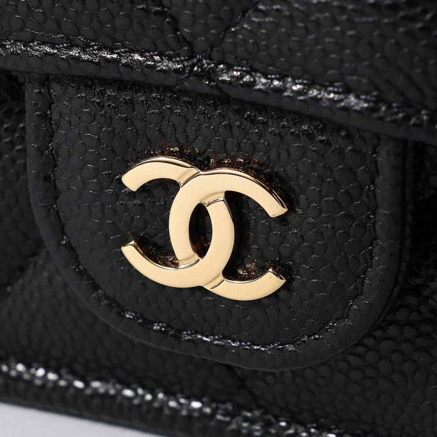 並行輸入 シャネル 3つ折り財布 キャビアスキン CHANEL CLASSIC SMALL FLAP WALLET BK KUNGT0A6 21342 | CHANEL | 06
