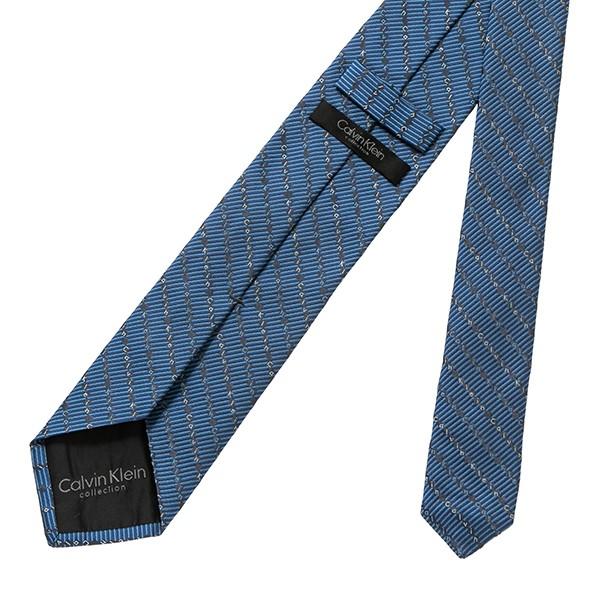 並行輸入 カルバン クライン ネクタイ CALVIN KLEIN シルク 5261R-2メンズ ブルー系 青 | Calvin Klein | 03