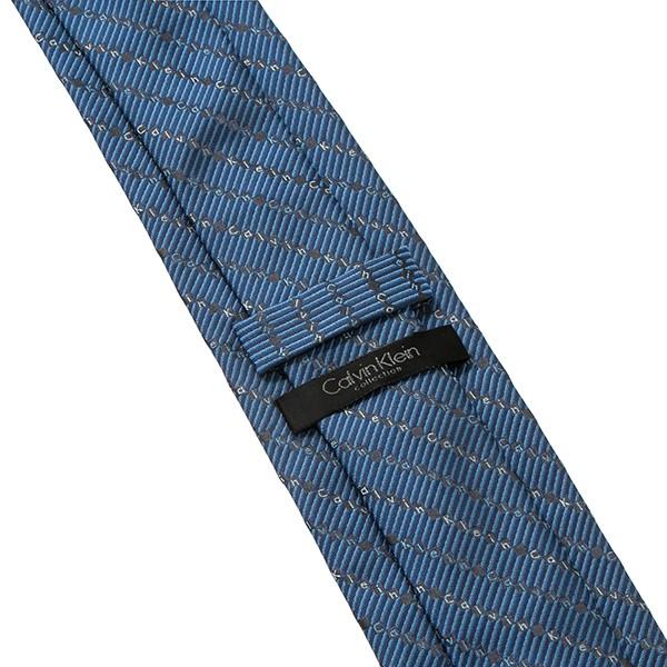 並行輸入 カルバン クライン ネクタイ CALVIN KLEIN シルク 5261R-2メンズ ブルー系 青 | Calvin Klein | 04