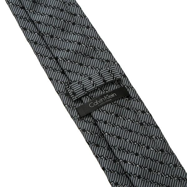 並行輸入 カルバン クライン ネクタイ CALVIN KLEIN シルク 5261R-4メンズ ブラック系 黒 | Calvin Klein | 04