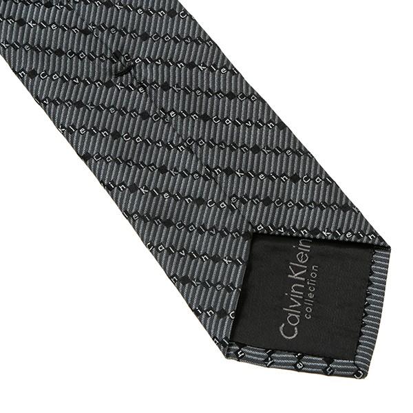 並行輸入 カルバン クライン ネクタイ CALVIN KLEIN シルク 5261R-4メンズ ブラック系 黒 | Calvin Klein | 05