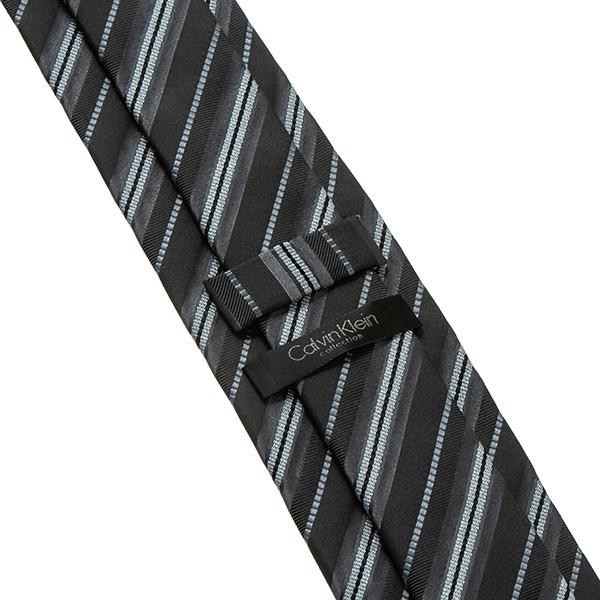 並行輸入 カルバン クライン ネクタイ CALVIN KLEIN シルク 5262R-1メンズ ブラック系 黒 | Calvin Klein | 04
