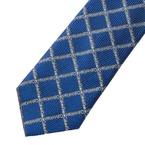 並行輸入 カルバン クライン ネクタイ CALVIN KLEIN シルク 5263R-3メンズ ブルー系 青 | Calvin Klein | 01