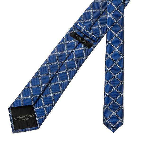 並行輸入 カルバン クライン ネクタイ CALVIN KLEIN シルク 5263R-3メンズ ブルー系 青 | Calvin Klein | 03
